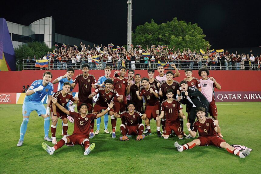 Mundial sub-17: selección de Venezuela sigue invicta tras este importante resultado ante Egipto